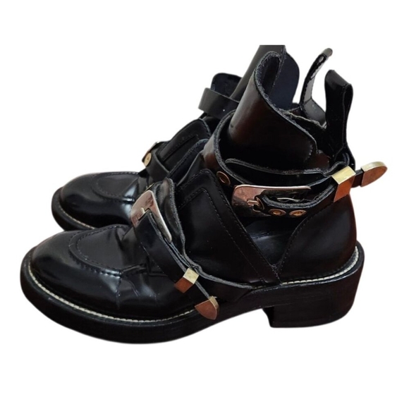 Balenciaga Ceinture Cutout Boots Size EU 38/US 7,5 - Picture 7 of 16